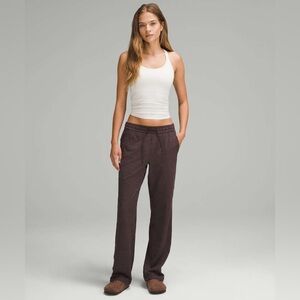 Lulu Soft Jersey Classic Straight Leg Pant